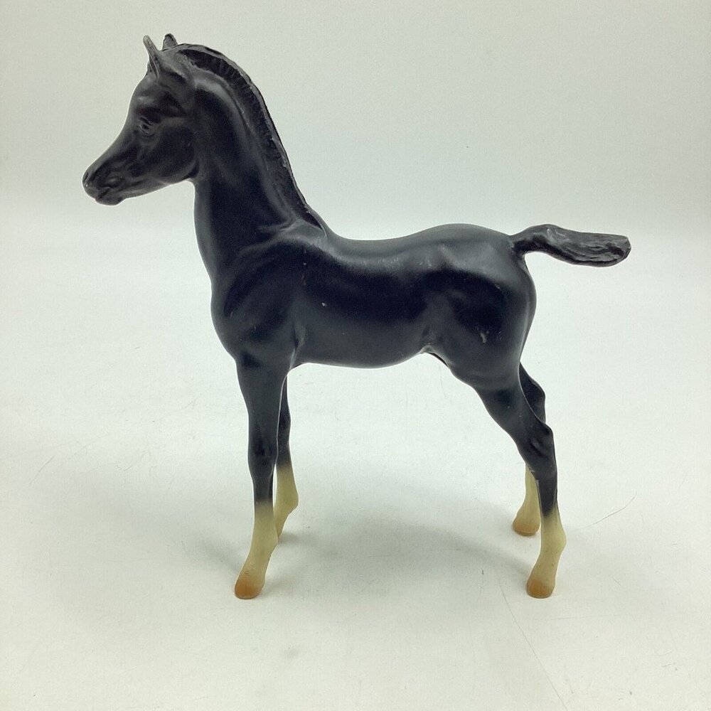 Breyer Semigloss Black Proud Arabian Foal 1999-2000 Model #767 HTF!